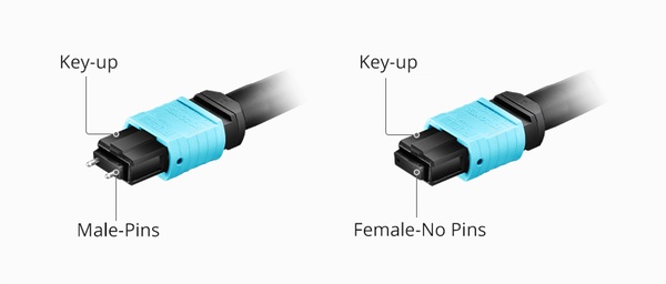 MTP® connector, MPO connector